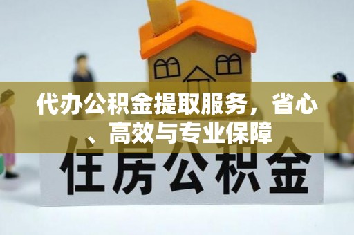 平台代办公积金提取服务，省心、高效与专业保障