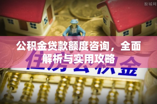 平台公积金贷款额度咨询，全面解析与实用攻略