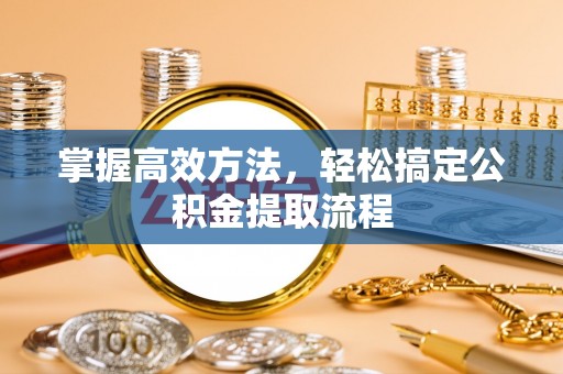 平台掌握高效方法，轻松搞定公积金提取流程