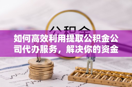 平台如何高效利用提取公积金公司代办服务，解决你的资金难题