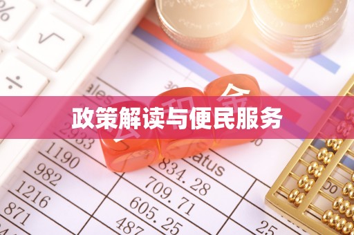 平台政策解读与便民服务