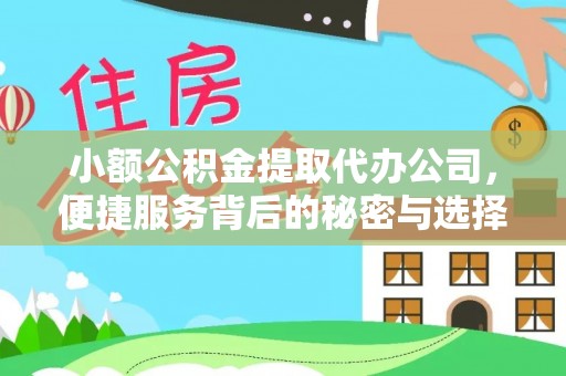 平台小额公积金提取代办公司，便捷服务背后的秘密与选择指南