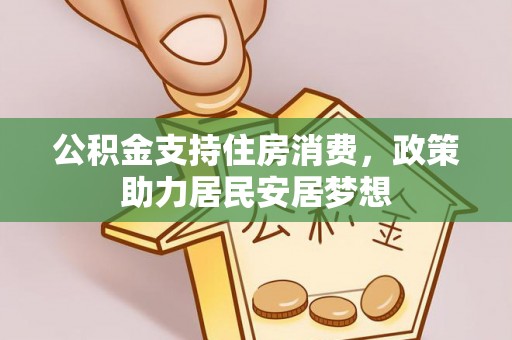 平台公积金支持住房消费，政策助力居民安居梦想
