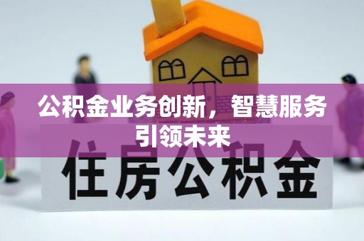 平台公积金业务创新，智慧服务引领未来