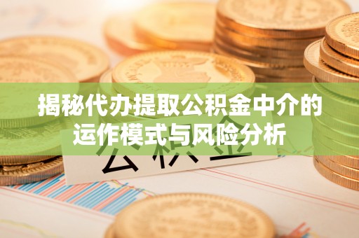 平台揭秘代办提取公积金中介的运作模式与风险分析