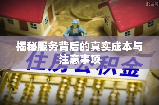 平台揭秘服务背后的真实成本与注意事项