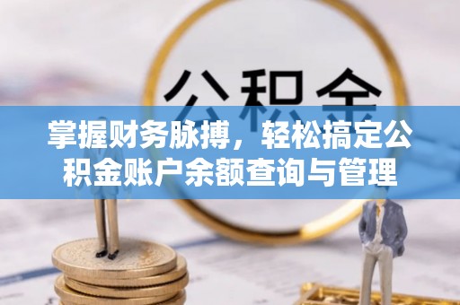 平台掌握财务脉搏，轻松搞定公积金账户余额查询与管理