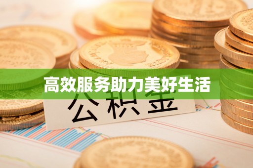 平台高效服务助力美好生活