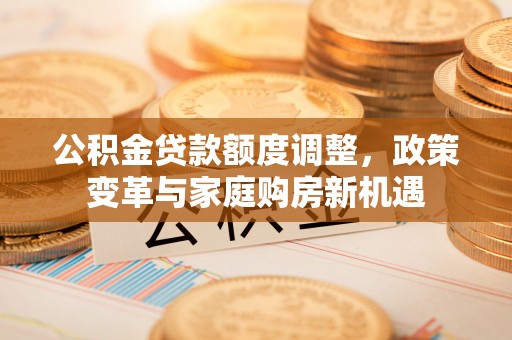 平台公积金贷款额度调整，政策变革与家庭购房新机遇