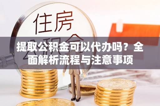 平台提取公积金可以代办吗？全面解析流程与注意事项