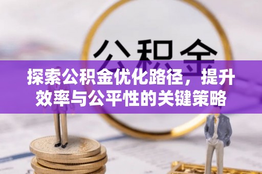 平台探索公积金优化路径，提升效率与公平性的关键策略