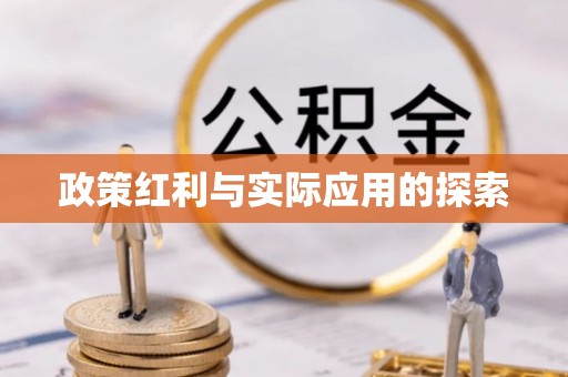 平台政策红利与实际应用的探索