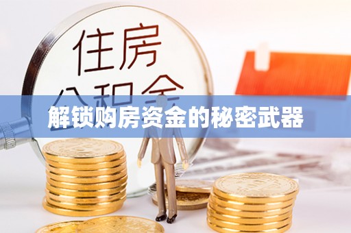 平台解锁购房资金的秘密武器