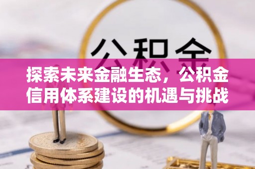 平台探索未来金融生态，公积金信用体系建设的机遇与挑战